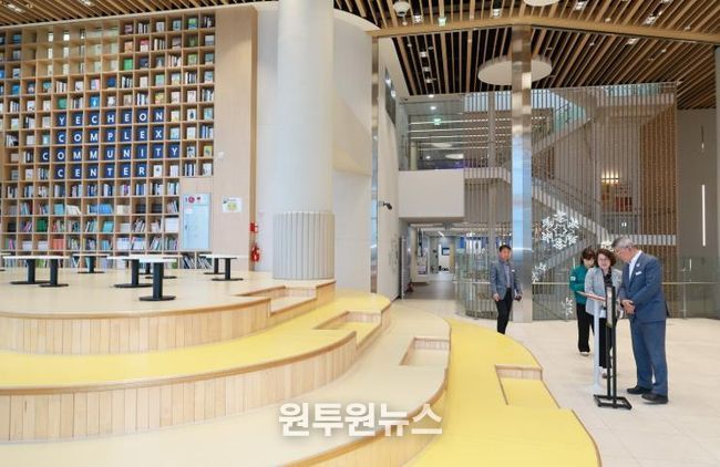 예천군 복합커뮤니티센터 청소년시설 리모델링 공사 최종 현장점검 실시