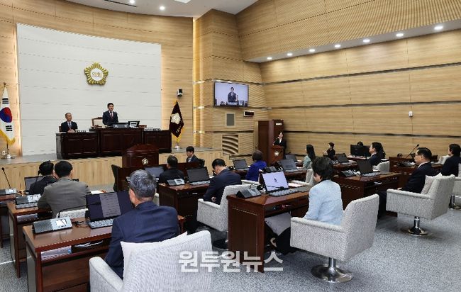 용산구의회, 제306회 임시회 개회