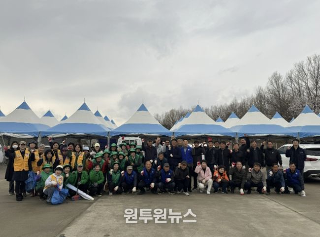 여주시 흥천면, 벚꽃축제 맞이 환경정화 활동 실시