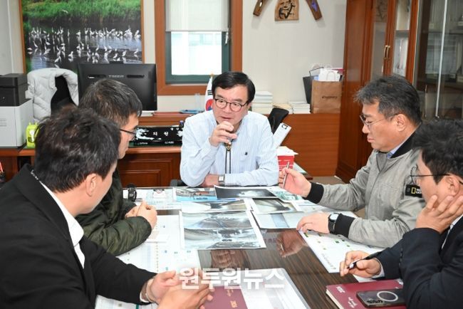 홍성우 의원, KTX울산역 지하차도 침수 방지 대책 논의 간담회