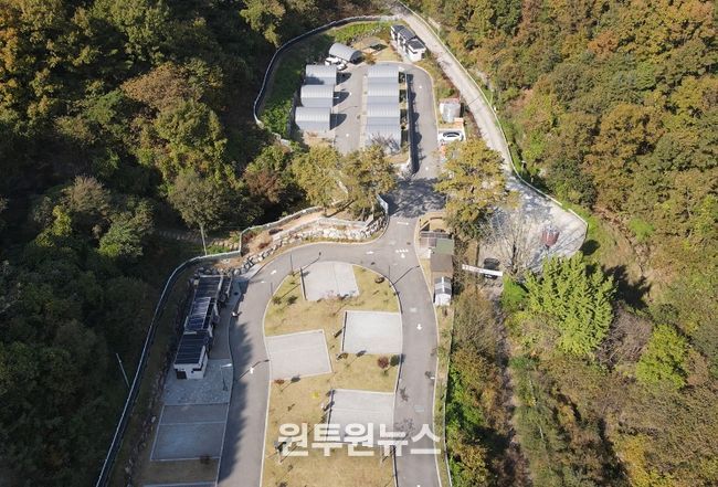 전월산국민여가캠핑장 전경사진