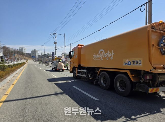 봄철 도로시설 일제 정비 추진