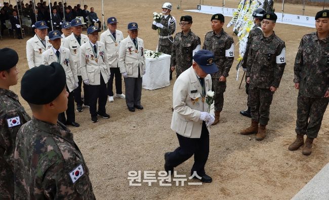 포천시 번개여단 주둔지 '끝까지 포기하지 않겠습니다' 8기동사단 5년째 이어지는 유해발굴 작전