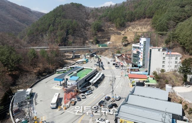 정선군, 고한·사북 공영버스터미널 택시승강장 정비 ‘이용객 편의·안전 동시 개선’