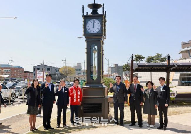 보령시, 지역의 새로운 상징 ‘시계탑’ 건립... 13일 제막식 개최