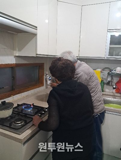 동구 마을지기사무소, 화재취약계층 80가구에 스마트 가스차단기 설치 지원