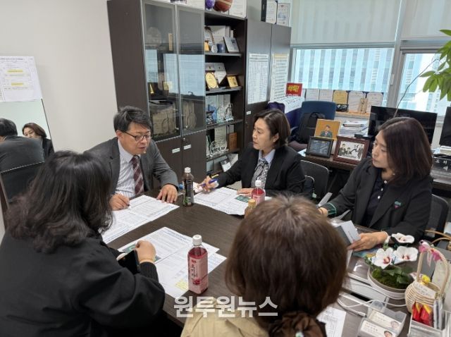 김재훈 의원, 0세아 보육 환경 개선 정담회 참석