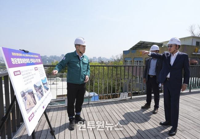 4. 15. 청운별빛어린이집 및 상명대부속초등학교 어린이보호구역 현장 점검