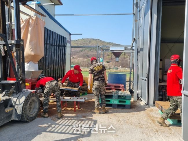 해병대 제2사단 적극적인 협조로 매년 이어가 농업인 일손 부족 해소