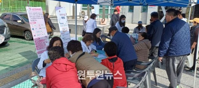 장애인의 날 맞아 건강부스 운영