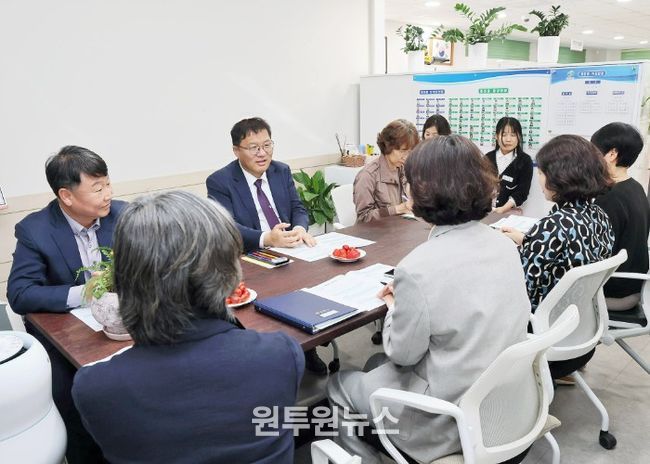 장금용 창원특례시장 권한대행, 통합돌봄 추진상황 점검 및 현장 애로사항 청취